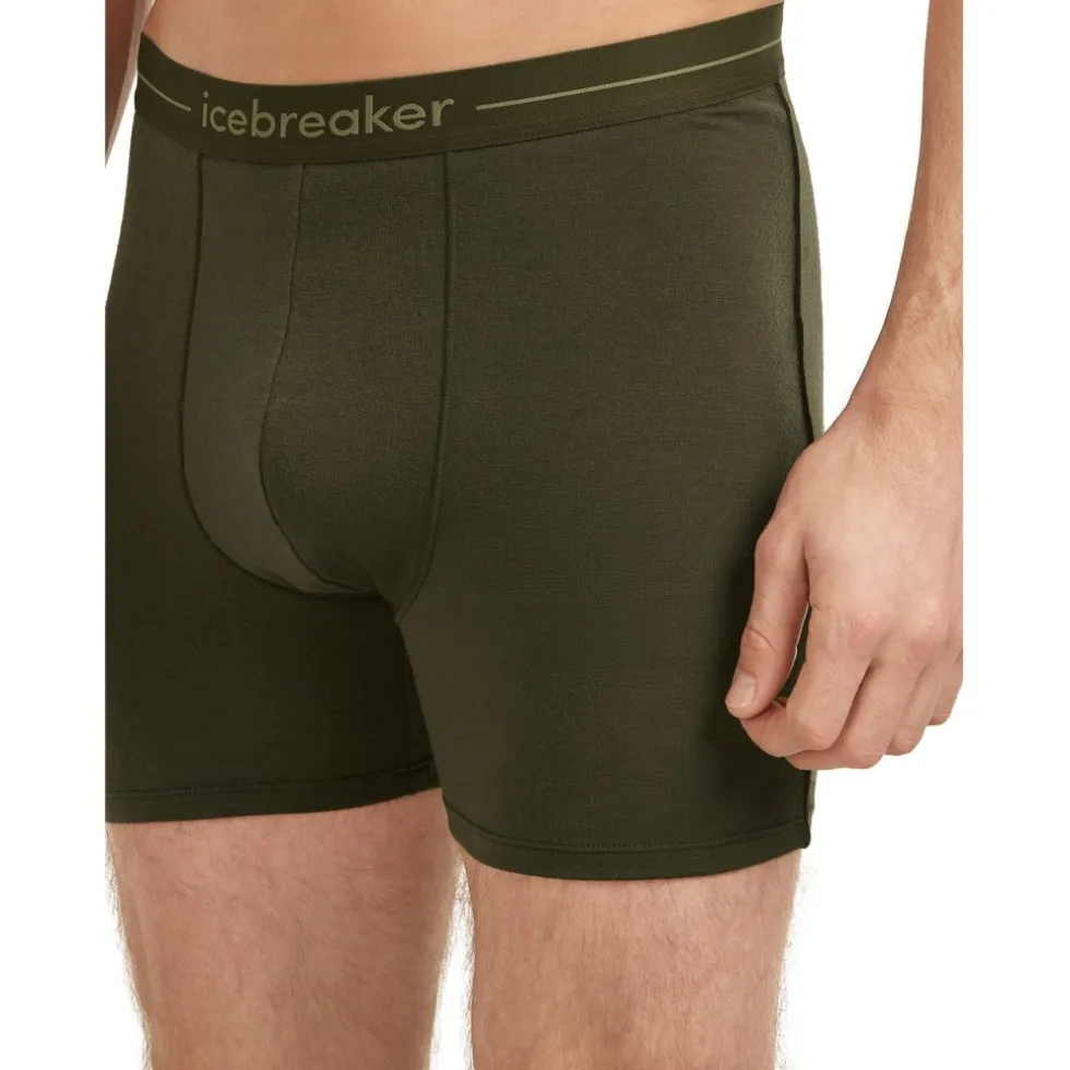 Icebreaker Merino Anatomica Boxershorts voor heren - Dark Loden