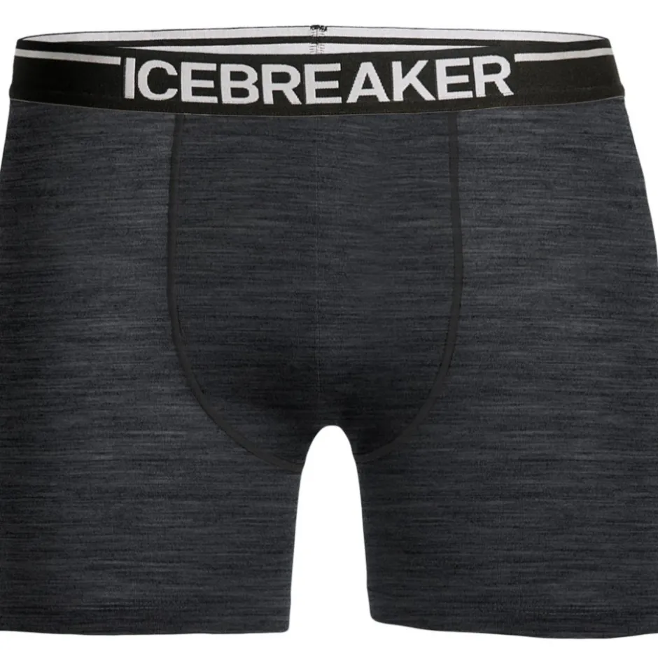 Baselayers|Ondergoed < Icebreaker erino Anatoica Boxerhort voor heren - Jet HTHR