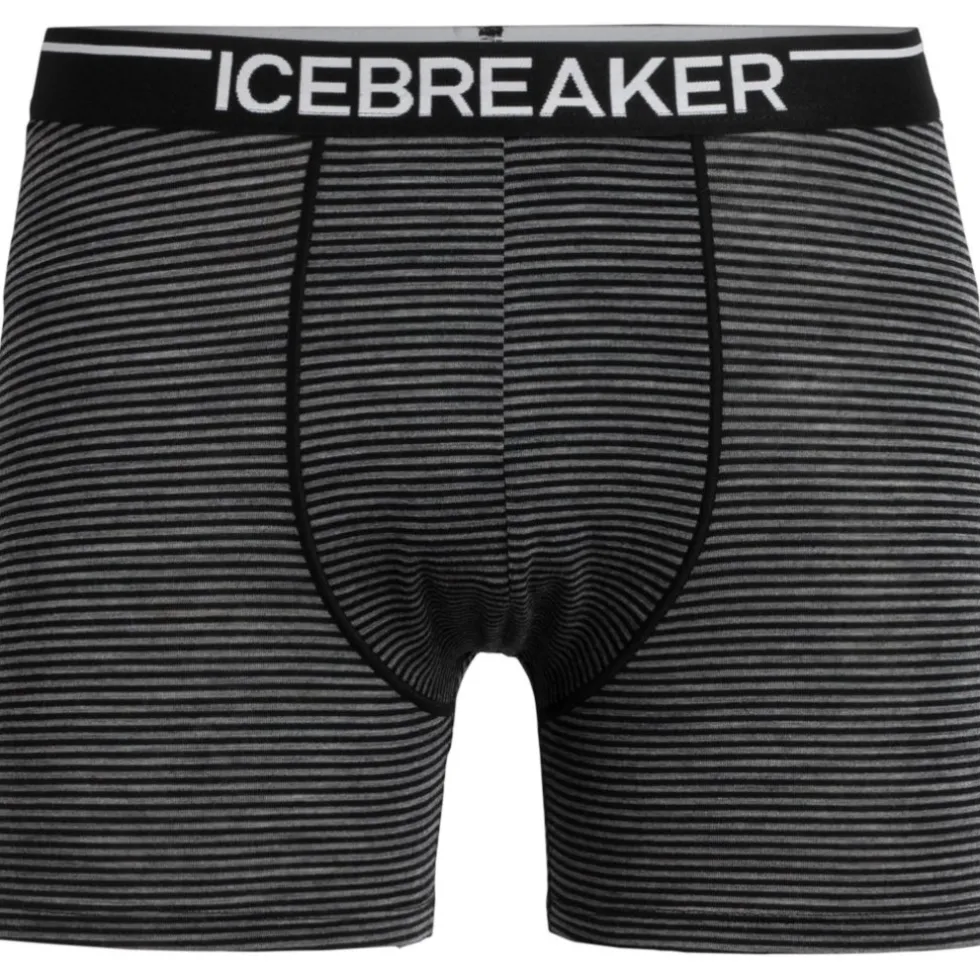 Icebreaker Merino Anatomica Boxershorts voor heren - Gritstone HTHR