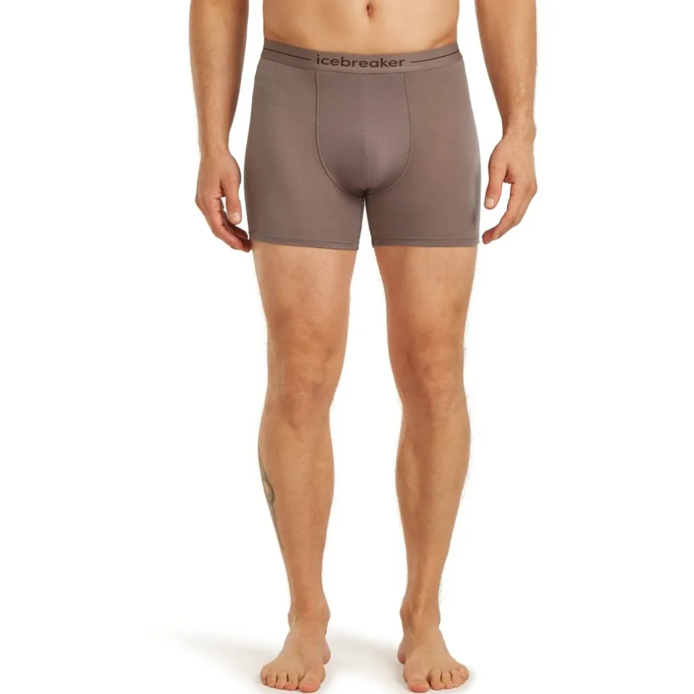 Icebreaker Merino Anatomica Boxershorts voor heren - Porcini