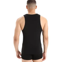 Baselayers|Ondergoed < Icebreaker erino Anatoica Tanktop Heren - Zwart/onoon