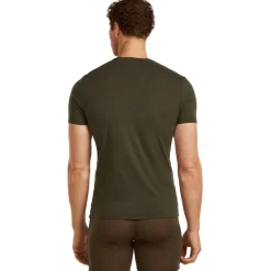 Icebreaker Merino Anatomica Korte mouwen Crewe t-shirt heren - Dark Loden