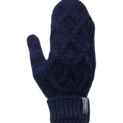 Icebreaker Merino Cable Knit Wanten - Midnight Navy/Royal Navy