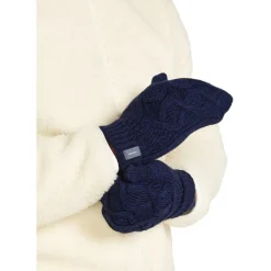 Icebreaker Merino Cable Knit Wanten - Midnight Navy/Royal Navy