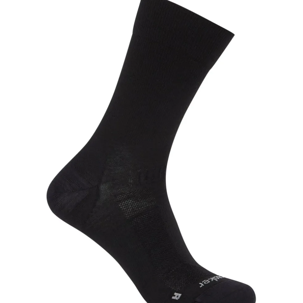 Icebreaker Merino Hike+ Liner Crew Sokken Heren - Zwart