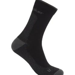 Icebreaker Merino Hike+ Ultralight Quarter Sokken Heren - Zwart/Obsidian