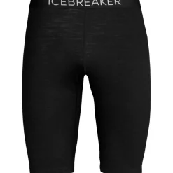 Baselayers < Icebreaker erino200 Oai hort Heren - Zwart