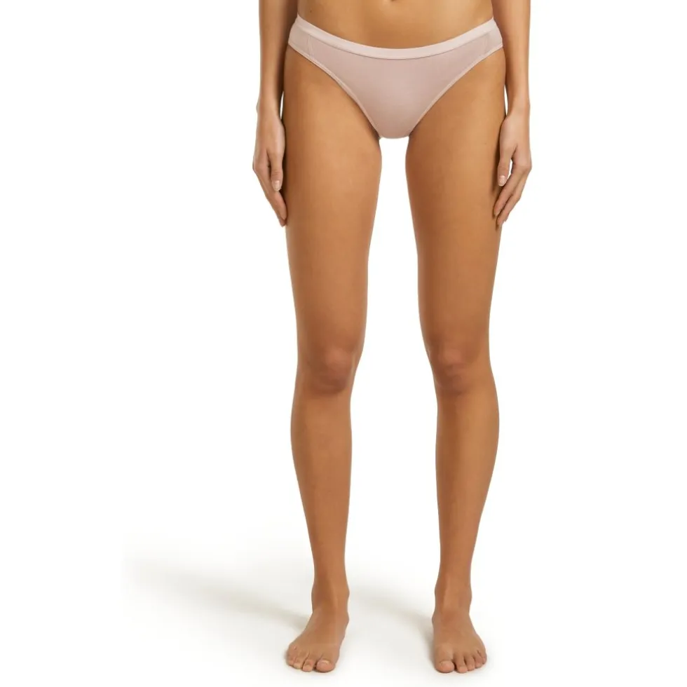 Icebreaker Merino Siren Bikini-slipjes voor dames - Pink Quartz