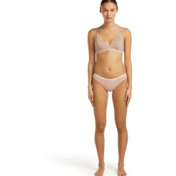 Icebreaker Merino Siren Bikini-slipjes voor dames - Pink Quartz
