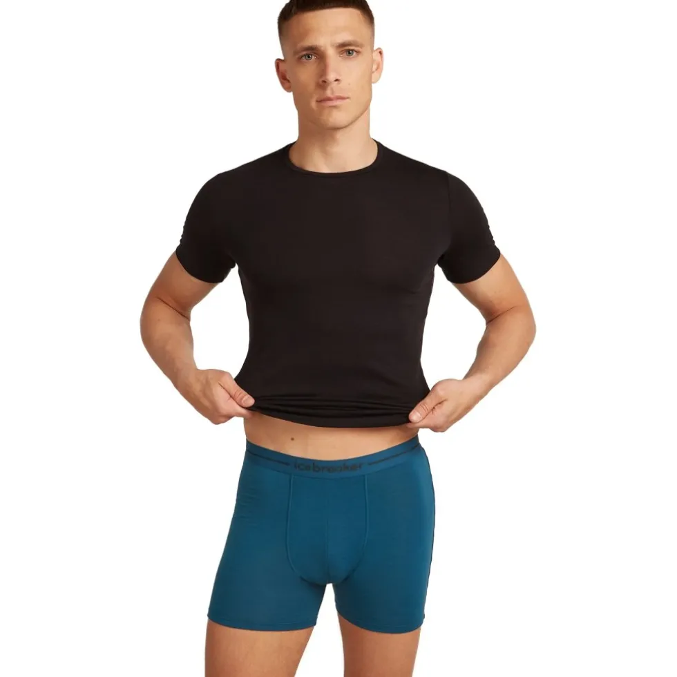 Icebreaker Merino Anatomica Boxershorts voor heren - Atlantis