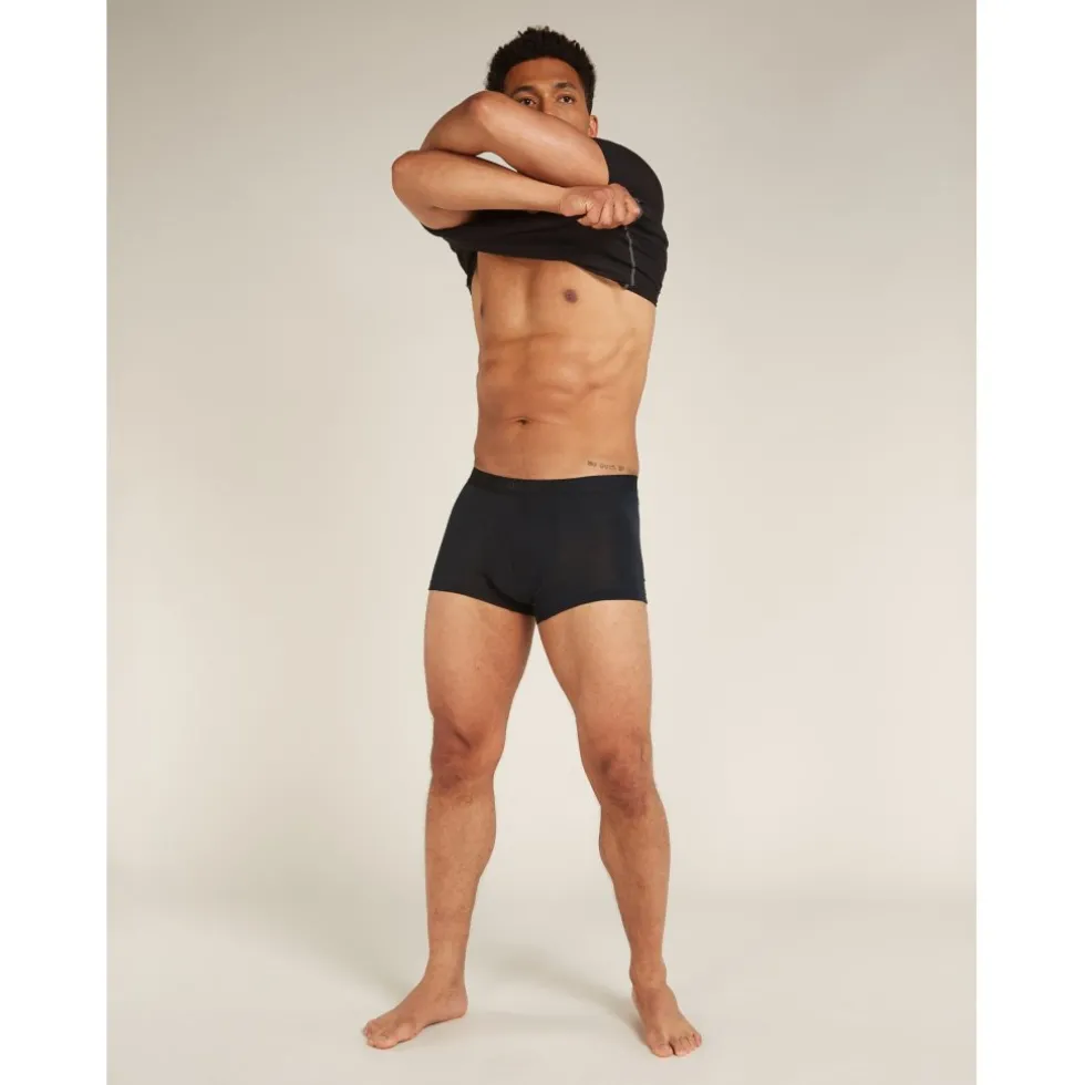 Icebreaker Merino 125 Cool-Lite™ Anatomica Trunks Boxershorts voor heren - Zwart