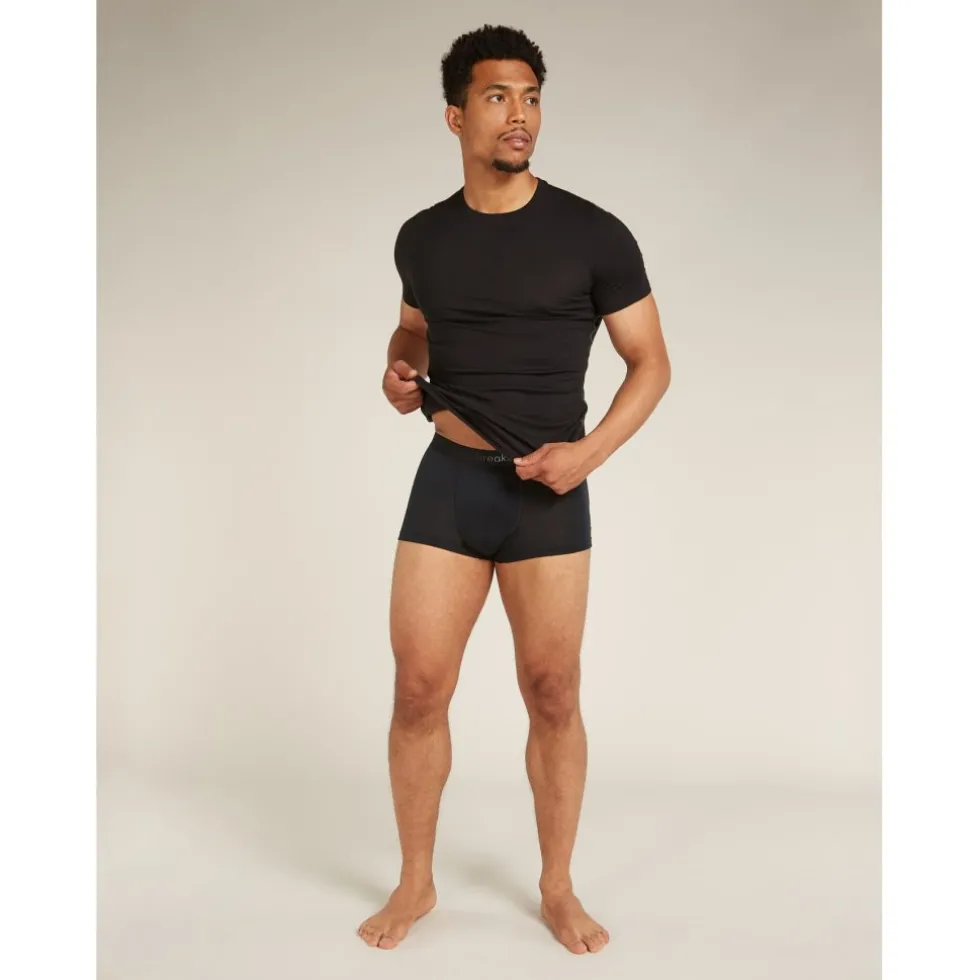 Icebreaker Merino 125 Cool-Lite™ Anatomica Trunks Boxershorts voor heren - Zwart