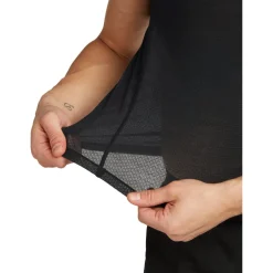 Icebreaker Merino 75 Cool-Lite™ Featherlight™ Tanktop voor heren - Zwart