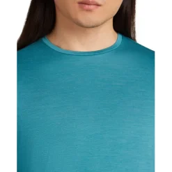 Icebreaker Merino 125 Cool-Lite™ Sphere III Shirt met Lange Mouwen Heren - Topaz