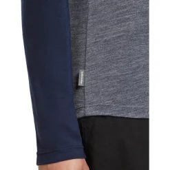T-Shirts En Tops|Shirts & Midlayers < Icebreaker erino 125 Coo-ite™ phere Coour Bock T-hirt et ange ouwen voor dae - idnight Navy Hthr/idnight Navy