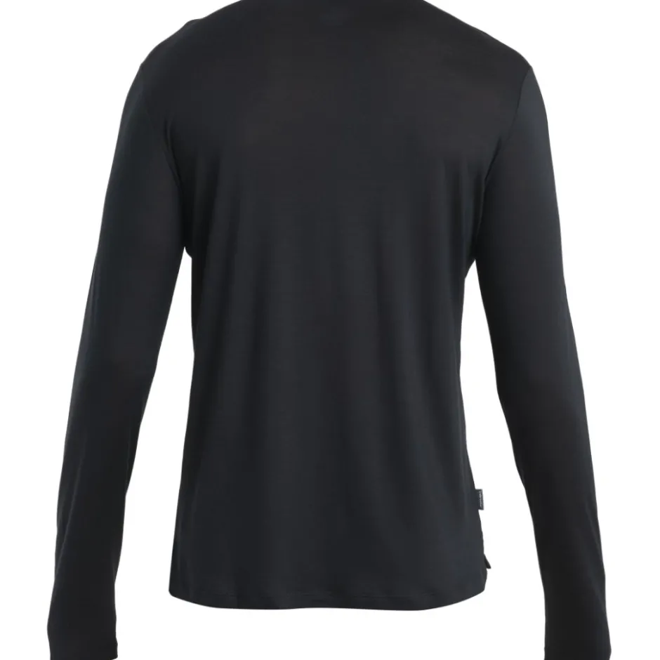 T-Shirts En Tops|Shirts & Midlayers < Icebreaker erino 125 Coo-ite™ phere III hirt et ange ouwen Heren - Zwart