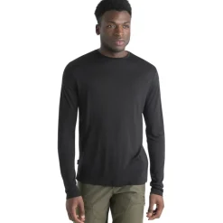 T-Shirts En Tops|Shirts & Midlayers < Icebreaker erino 125 Coo-ite™ phere III hirt et ange ouwen Heren - Zwart