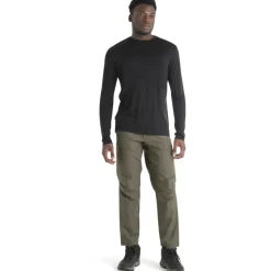 T-Shirts En Tops|Shirts & Midlayers < Icebreaker erino 125 Coo-ite™ phere III hirt et ange ouwen Heren - Zwart