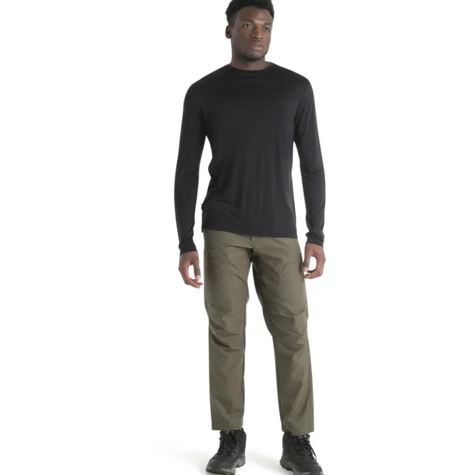 T-Shirts En Tops|Shirts & Midlayers < Icebreaker erino 125 Coo-ite™ phere III hirt et ange ouwen Heren - Zwart