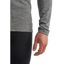 Icebreaker Merino 200 Oasis Thermo-shirt met lange mouwen voor heren - Gritstone Hthr