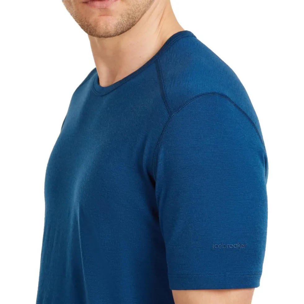 Icebreaker Merino 200 Oasis Thermo-shirt met korte mouwen voor heren - Atlantis