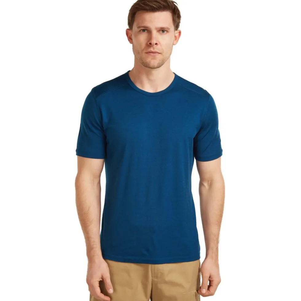 Icebreaker Merino 200 Oasis Thermo-shirt met korte mouwen voor heren - Atlantis