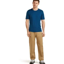 Icebreaker Merino 200 Oasis Thermo-shirt met korte mouwen voor heren - Atlantis