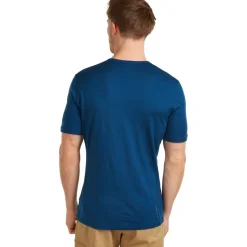 Icebreaker Merino 200 Oasis Thermo-shirt met korte mouwen voor heren - Atlantis