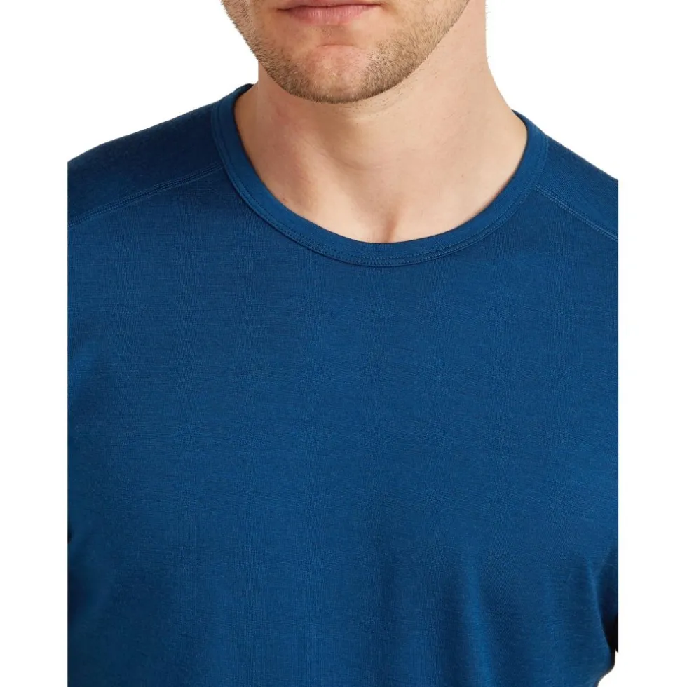 Icebreaker Merino 200 Oasis Thermo-shirt met korte mouwen voor heren - Atlantis