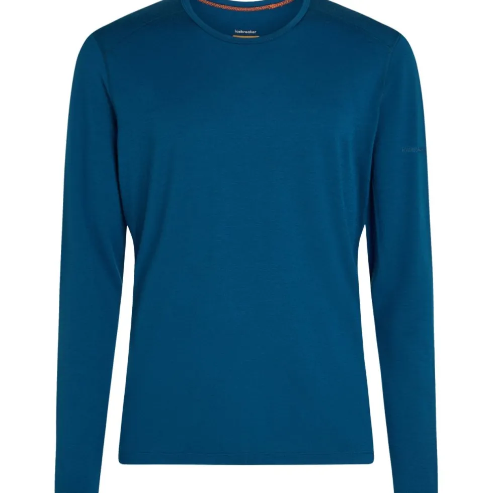 Icebreaker Merino 200 Oasis Thermo-shirt met lange mouwen voor heren - Atlantis