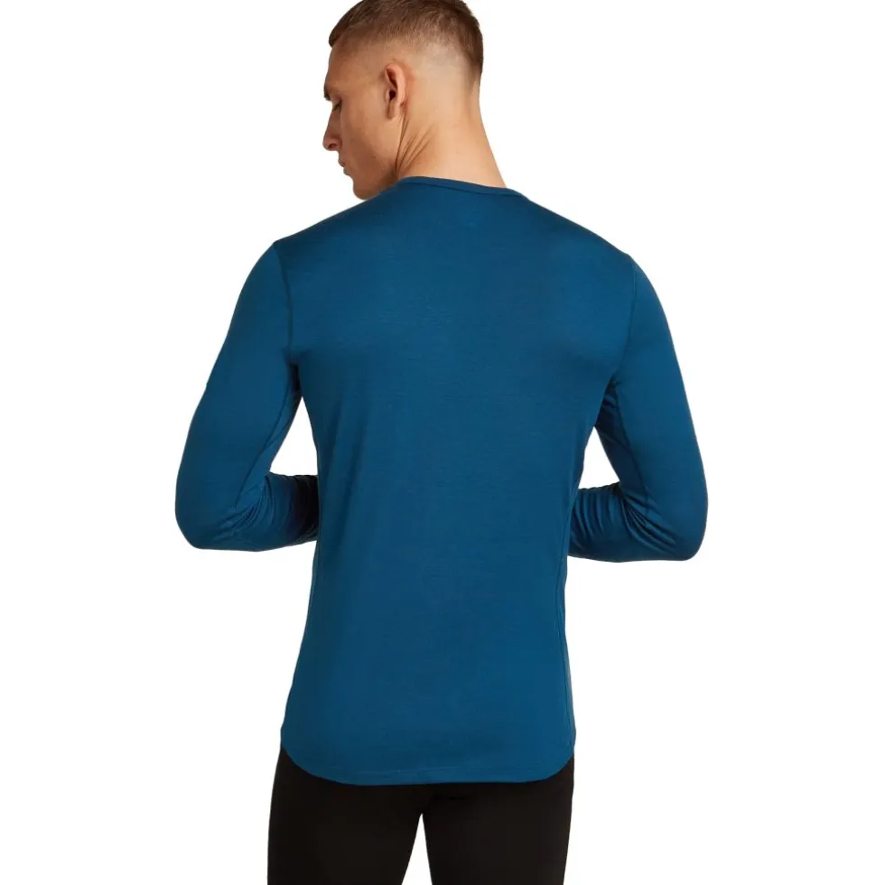 Icebreaker Merino 200 Oasis Thermo-shirt met lange mouwen voor heren - Atlantis