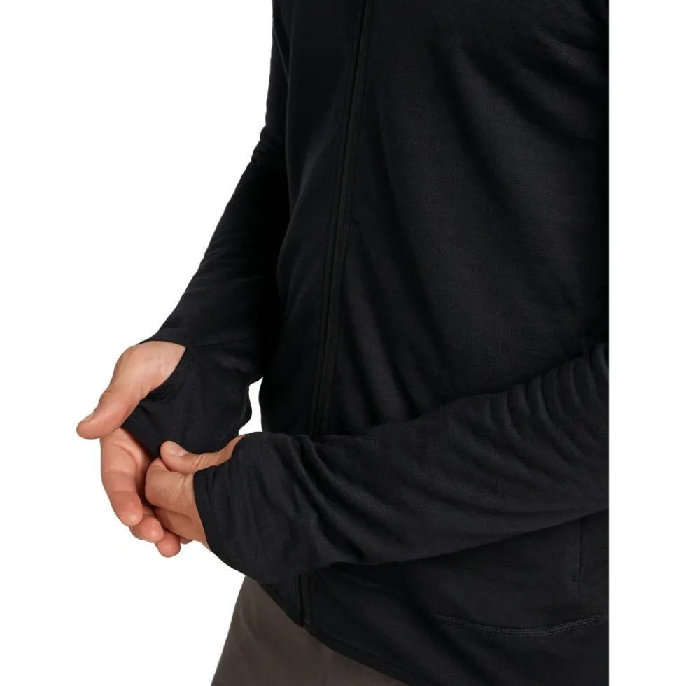 Icebreaker Merino 300 RealFleece™ Descender Jas Heren - Zwart