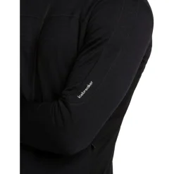 Icebreaker Merino 300 RealFleece™ Descender Jas Heren - Zwart