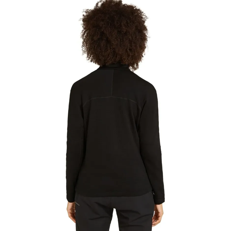 Shirts & Midlayers < Icebreaker erino 360 Reafeece™ Eeenta Haf Zip Trui Daes - Zwart