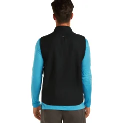 Icebreaker Merino Shell+™ Cotton Elevation Winbreaker Vest Heren - Black