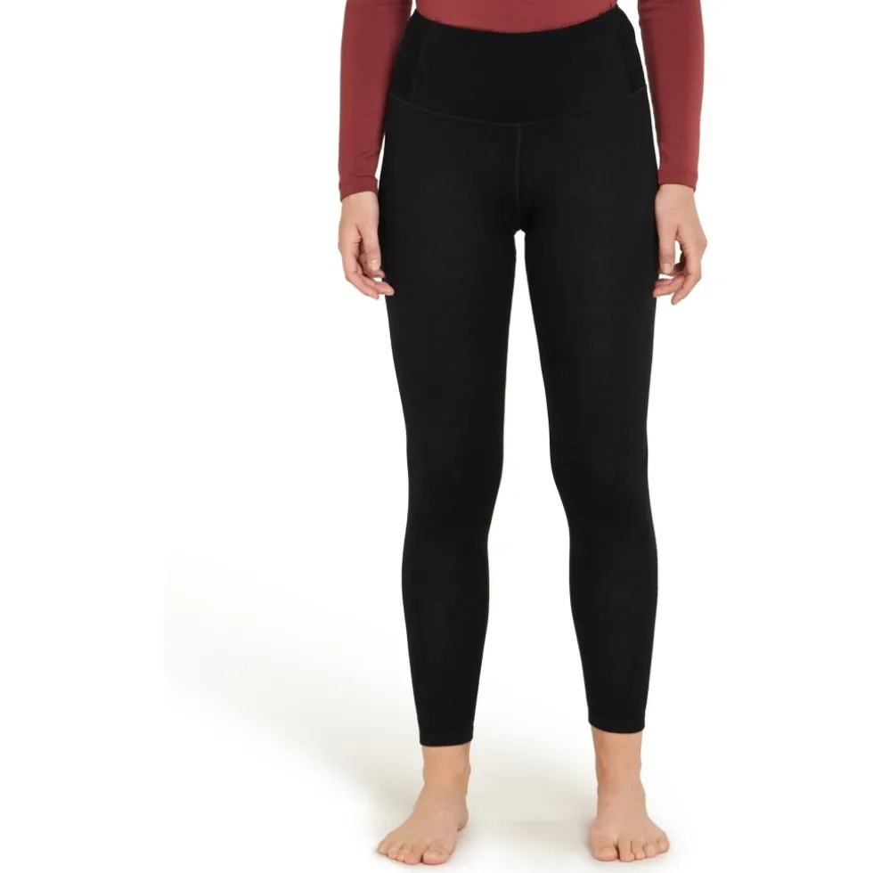 Icebreaker Merino 260 Tech High Rise Onderbroek Dames - Zwart