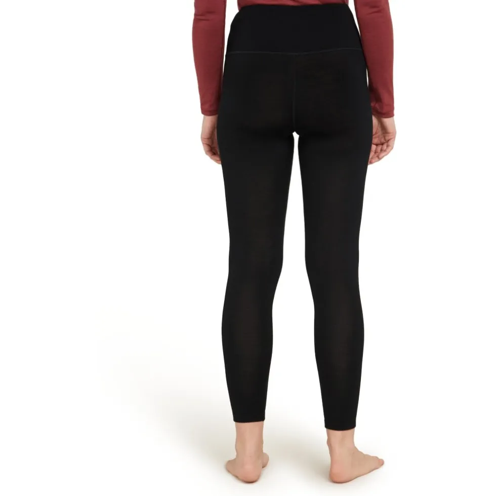 Icebreaker Merino 260 Tech High Rise Onderbroek Dames - Zwart