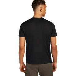 Icebreaker Merino 150 Tech Lite Snow Day T-Shirt Heren - Zwart