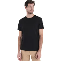 Icebreaker Merino 150 Tech Lite T-shirt heren - Zwart