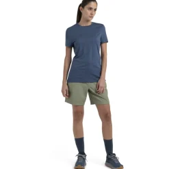 Shirts & Midlayers < Icebreaker erino 150 Tech ite T-hirt Vrouwen - Dawn