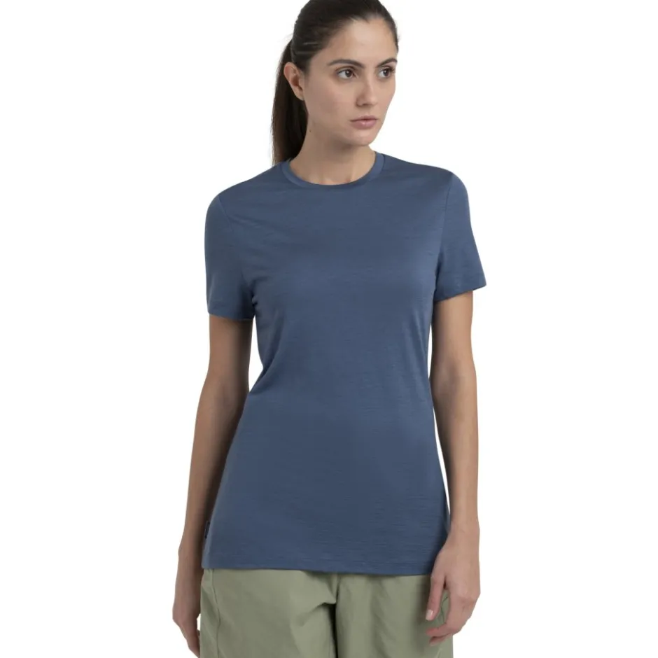 Shirts & Midlayers < Icebreaker erino 150 Tech ite T-hirt Vrouwen - Dawn