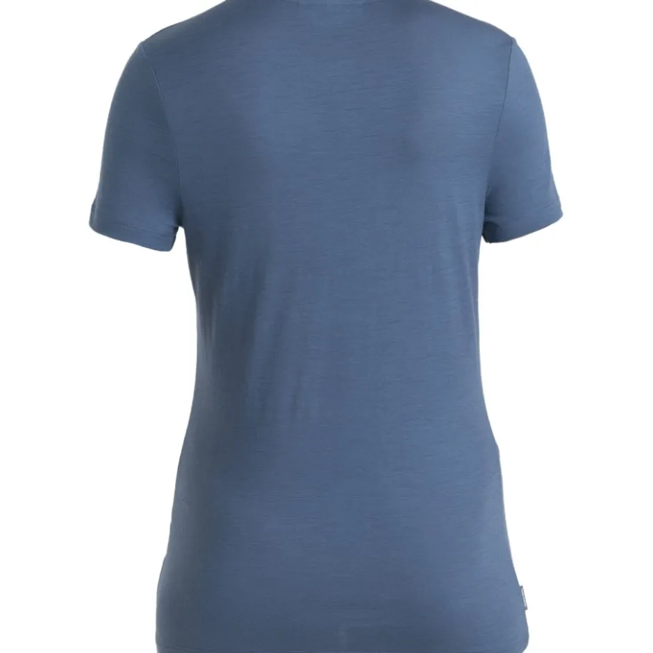 Shirts & Midlayers < Icebreaker erino 150 Tech ite T-hirt Vrouwen - Dawn