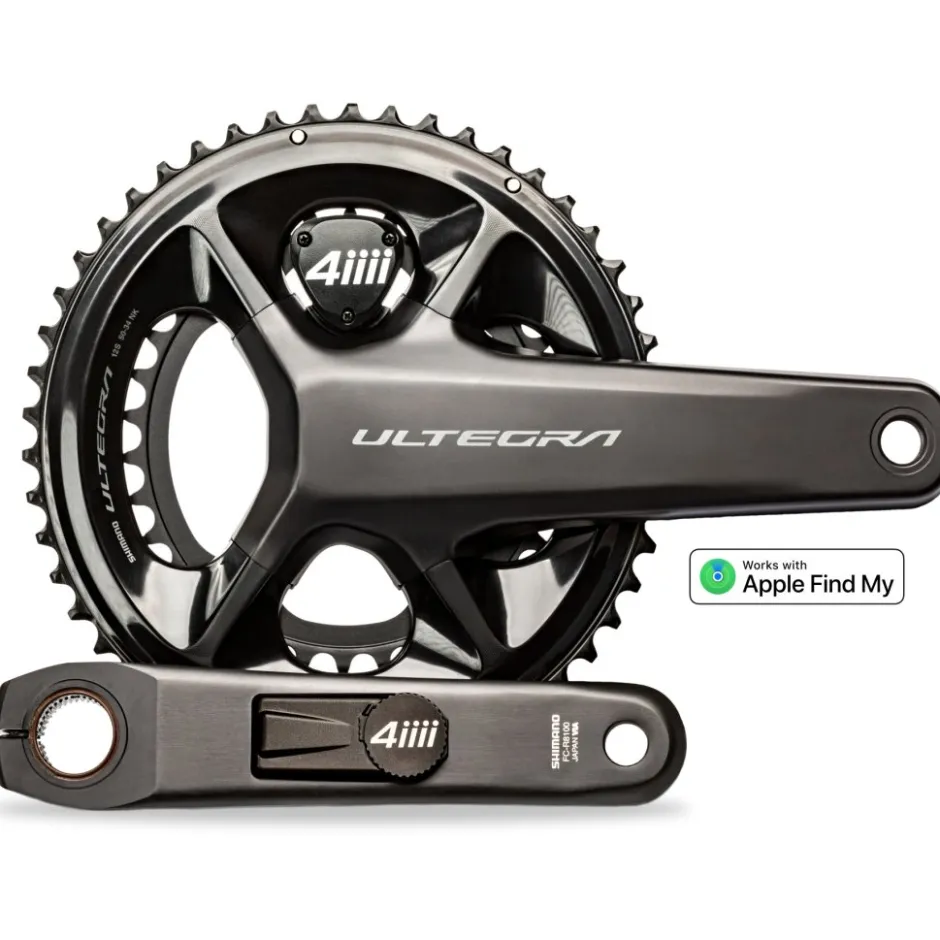 Crankstellen|Vermogensmeters < 4iiii Precision 3+ Pro Powermeter Crankset - Ride Ready | Dual Side - Shimano Ultegra R8100