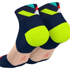INCYLENCE Ultralight Strikes Short Sokken - Navy Blue Inferno