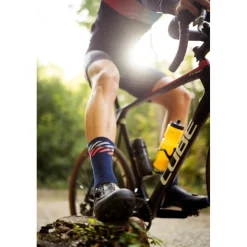 INCYLENCE Merino Light Lanes Sokken - Navy Inferno