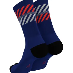 INCYLENCE Merino Light Lanes Sokken - Navy Inferno