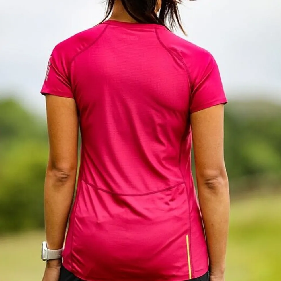 Inov-8 Base Elite 3.0 Shirt met Korte Mouwen Dames - roze