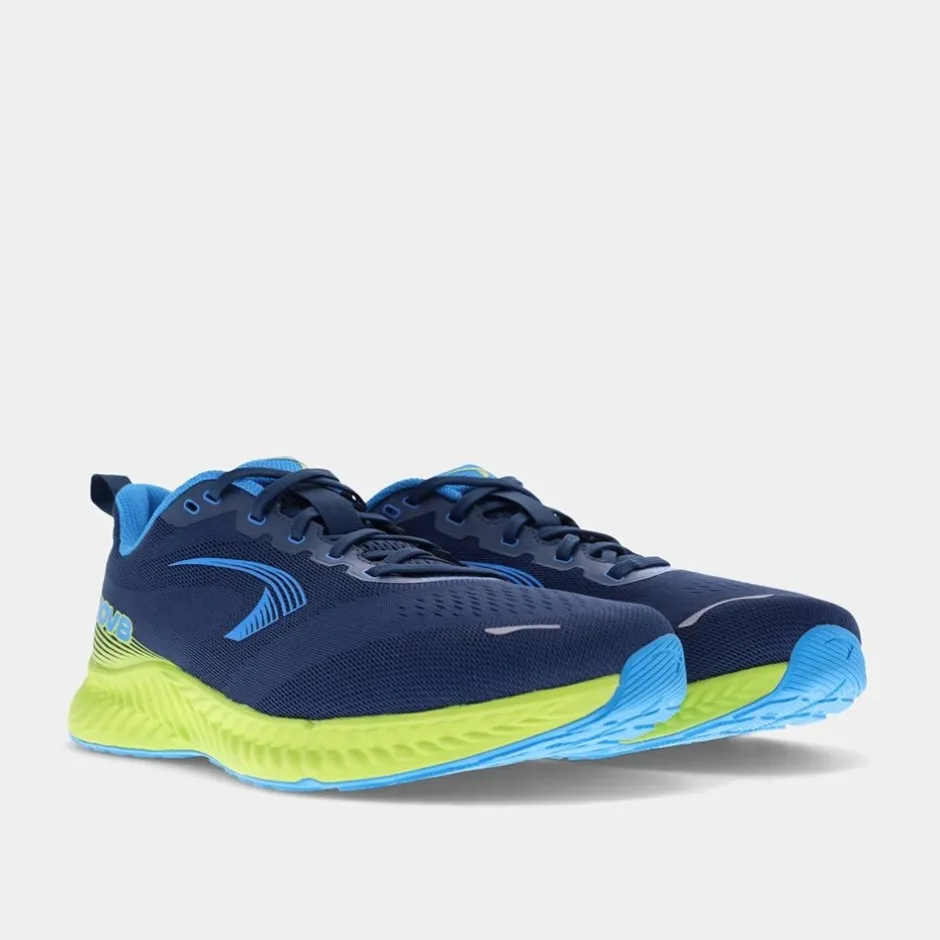 Hardloopschoenen Voor Op De Weg|Hardloopschoenen Heren < Inov-8 RoadFly Hardloopschoenen Heren - navy/blauw/lime