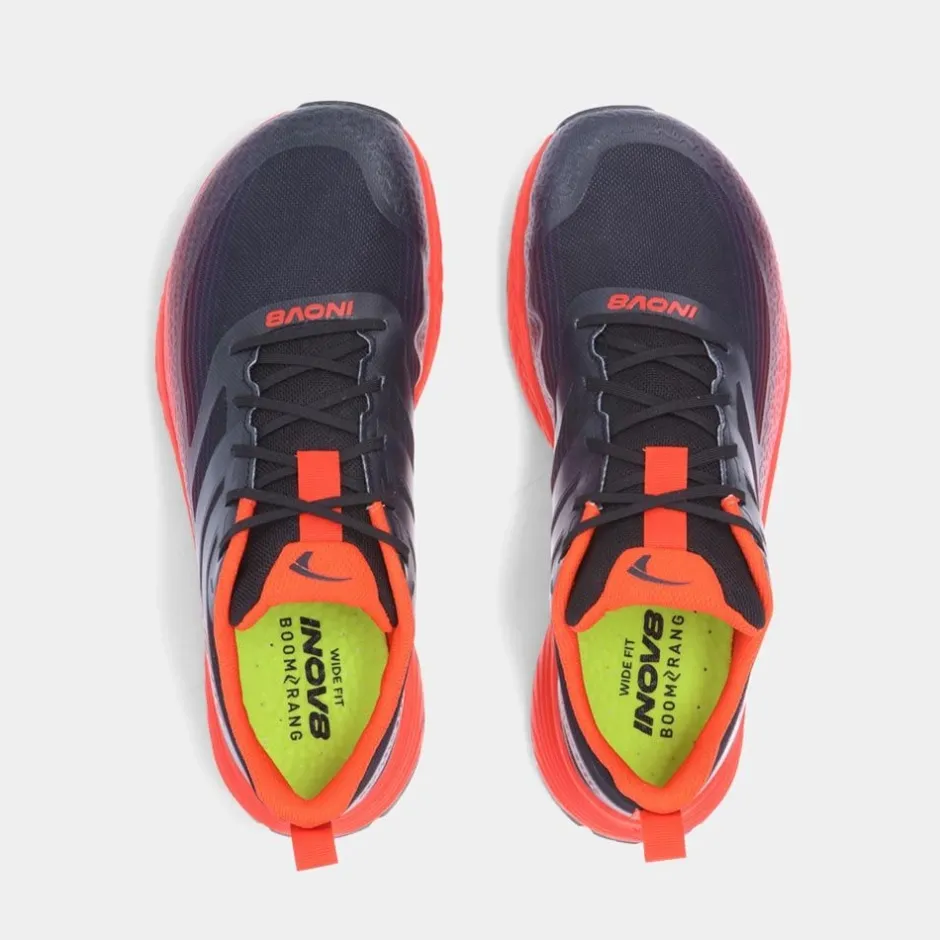 Schoenen|Trailrunning Schoenen < Inov-8 TrailFly Speed Hardloopschoenen Heren - zwart/fiery red