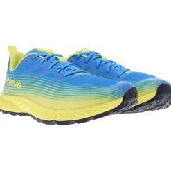 Inov-8 TrailFly Speed Hardloopschoenen Heren - blauw/geel